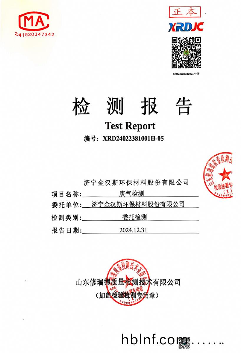 檢測(ce)報(bao)告(gao)（2024.12.31）